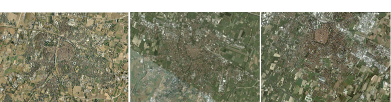 Parma, Reggio Emilia, Modena - ZOOM 