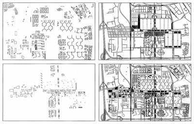 OMA, Bijlmermeer. Comparison project - existing