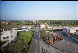 Lungo la via Emilia. Fotografia di Alessandra Chemollo