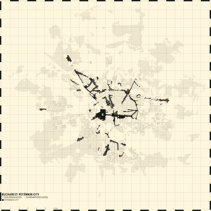 Luigi Pintacuda, Bucharest: Potmkin city map, 2012