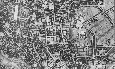 Nolli's plan of Rome  The best example of Layered Context involving specific Hierarchy. From:  Giambattista Nolli, La nuova topografia di Roma, 1748, Tavola 5 - ZOOM 