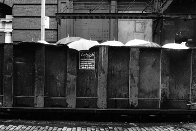 Gordon Matta Clark, Open House (Also Called Drag-On & Dumpster), 1972. Industrial Container.