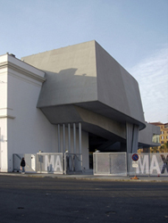 Zaha Hadid, MAXXI, Roma 1998-2009. Ingresso principale