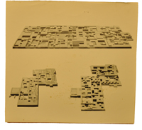 Candilis, Josic & Woods, competition projects for Berlin Free University (1962-63, above) and for the reconstruction of Frankfurts urban center (1961, below).  - ZOOM 