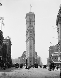 New York, Times Square, Timesbuilding - ZOOM 