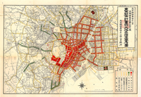 Fire prevention district plan, Home Ministry (1925). Image source: Tokyo Institute for Municipal Re-search - ZOOM 