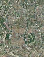 Madrid, Veduta aerea del centro - ZOOM Madrid, Veduta aerea del centro - ZOOM