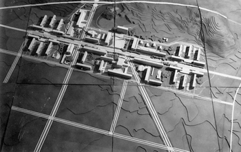 Edvard Ravnikar's original model of Nova Gorica