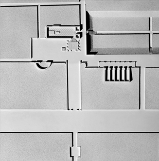 C. Torricelli, modello di studio della Cappella della Resurrezione nel Cimitero Sud di Stoccolma, Sigurd Lewerentz, 1921-25.
