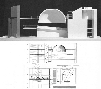 Gianugo Polesello, Project for the Italian Pavilion at the Biennial Gardens, Venice 1987