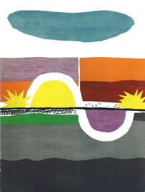 Le Corbusier, Le Poème de l’Angle Droit, 1955. Lithography chapter A.1 milieu. FLC Rés C 62