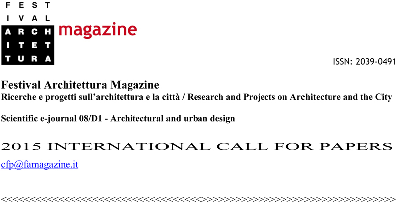 FAmagazine. Research and project on architecture and city